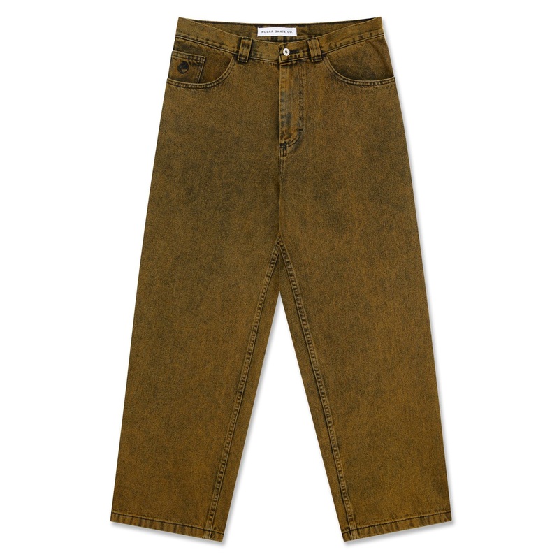 Polar Big Boy Denim Pants Yellow Black S
