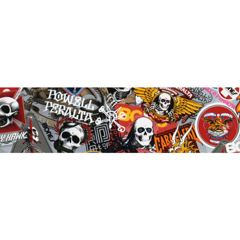 POWELL PERALTA COLLAGE 1 GRAPHIC PREMIUM SKATEBOARD GRIP TAPE 9 x 33