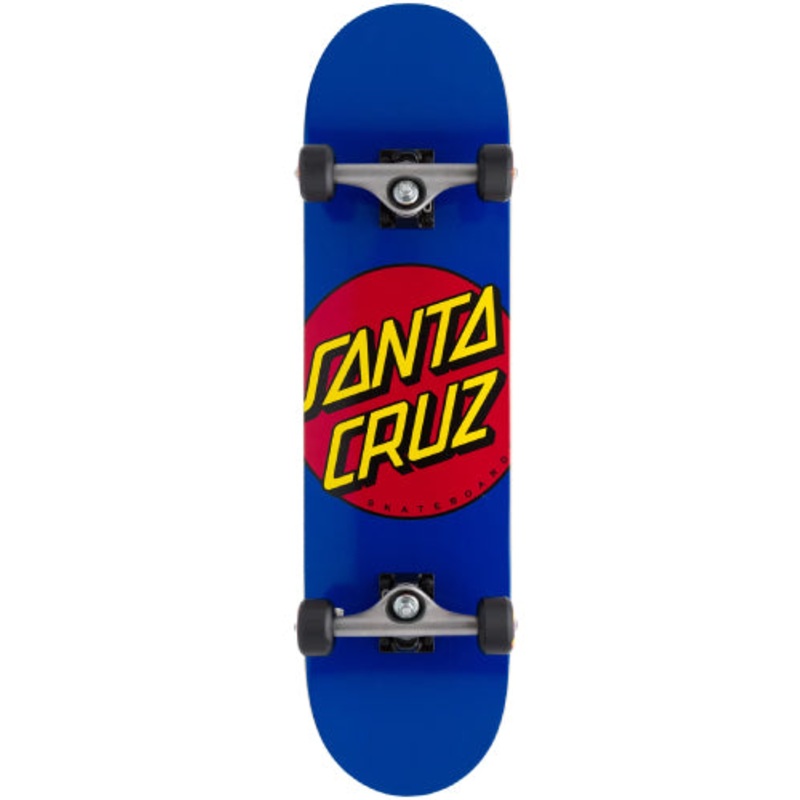 Santa Cruz Classic Dot Complete Skateboard Blue 8.0″ 8.0″