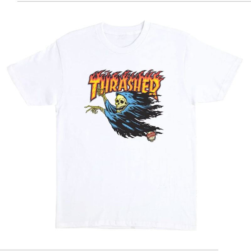 Santa Cruz x Thrasher Tee O’Brien Reaper White SM