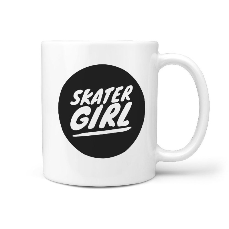 Skater Girl – Coffee Mug for Skateboarder