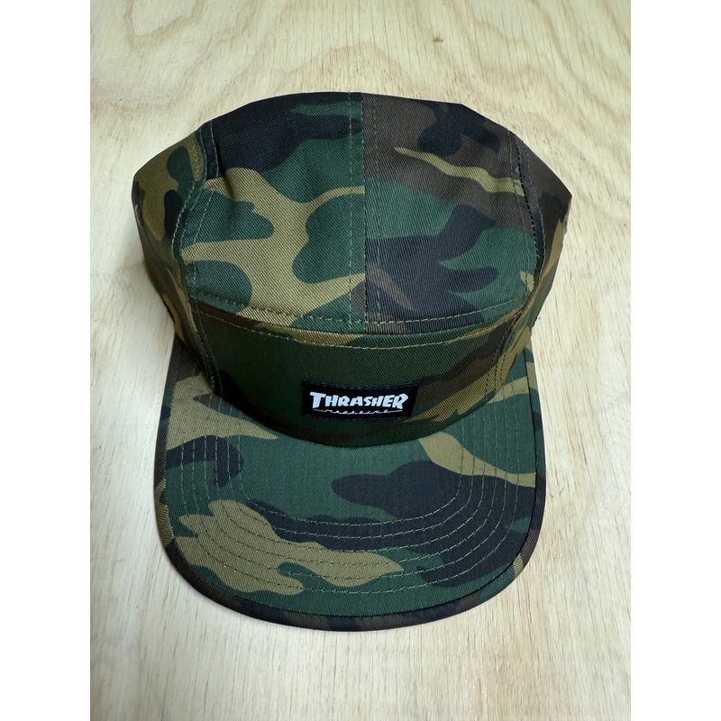 Thrasher 5 Panel Hat Camo