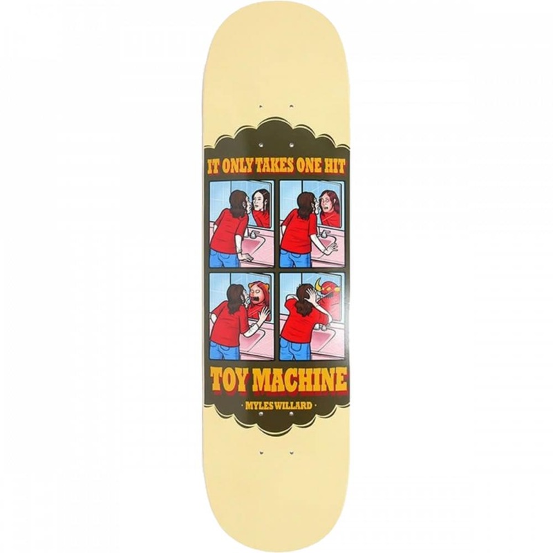 Toy Machine Willard One Hit 8.0″ Skateboard Deck