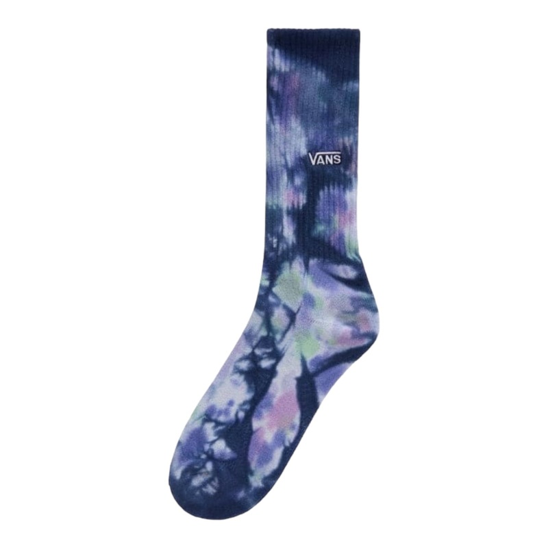 Vans Outer Limits Crew Socks Blue Depths Tie Dye OS