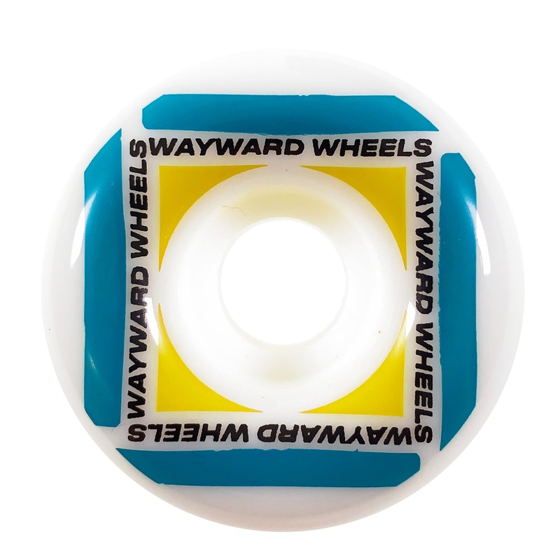 Wayward Wheels – 53mm – Waypoint Wheel – White / Green