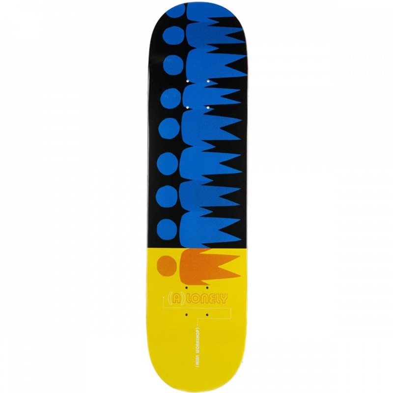 Alien Workshop Alonely Yellow 8.12″ Skateboard Deck Deck