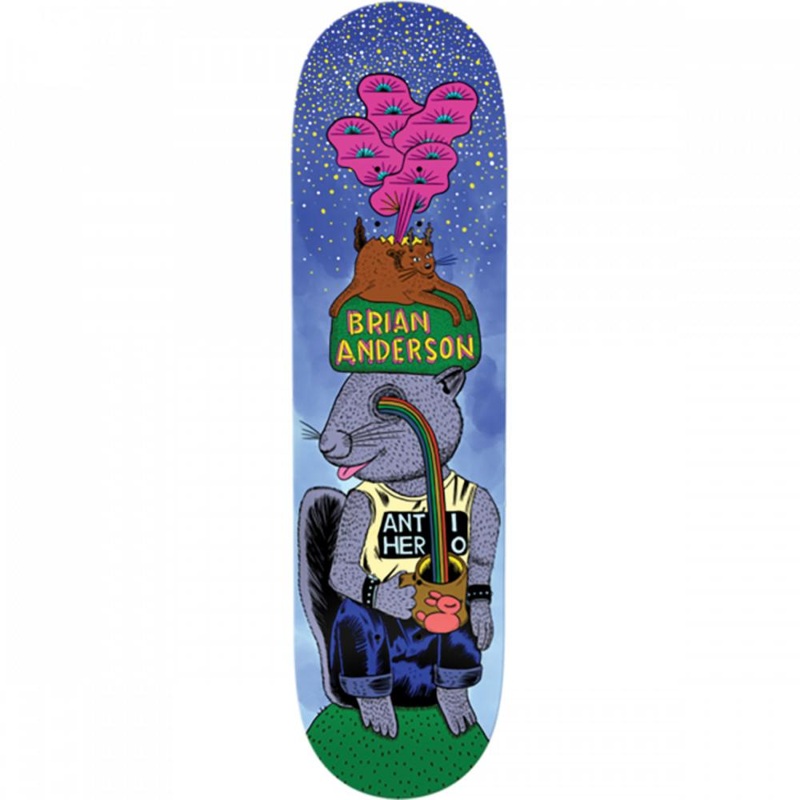 Antihero Anderson Some Legs 8.5″ Blue Skateboard Deck