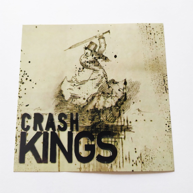 Crash Kings Music Sticker