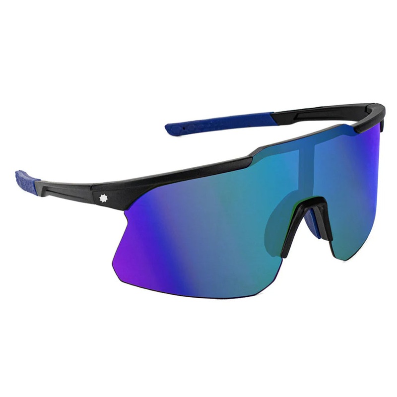 Glassy Sunglasses Cooper Polarized Sunglasses Black/ Red/ Red Mirror One size fits all