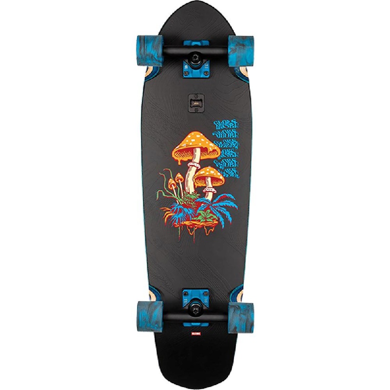 Globe Big Blazer Nature Walk Black/Blue 32″ Cruiser Longboard Complete