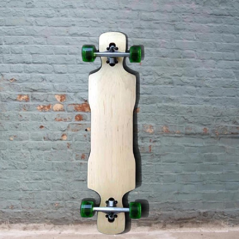 Kray Drop Through Double Kick Longboard 38″ Maple – Complete