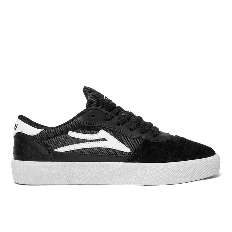 Lakai Cambridge – Black / White Suede UK 7