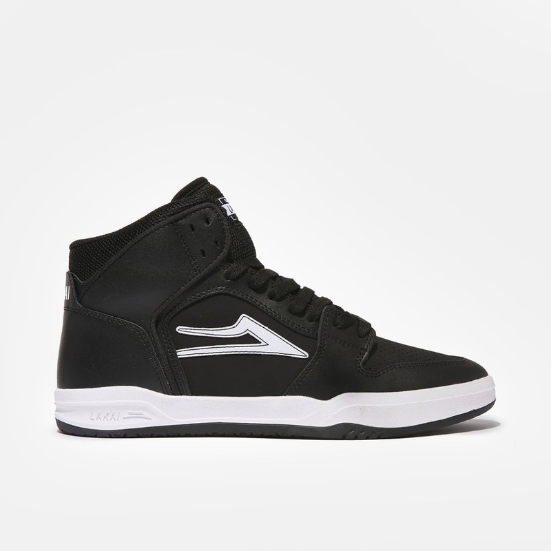 Lakai Telford High Shoe – Black Leather UK 7