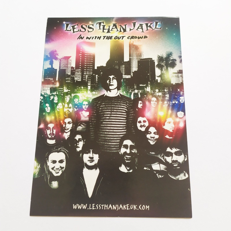 Less Than Jake – In With The Out Crowd Music Sticker