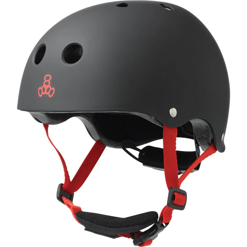 Lil 8 Kids Helmet – Black Rubber