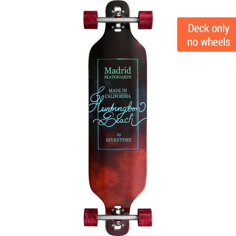 Madrid Dream 39″ Vino Drop Through Longboard Deck Deck