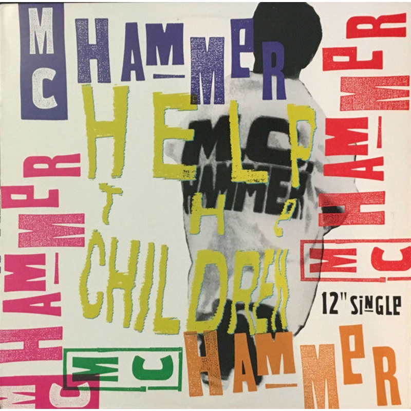 MC Hammer  Help The Children Vinyl LP Record *Used 1990 Release*