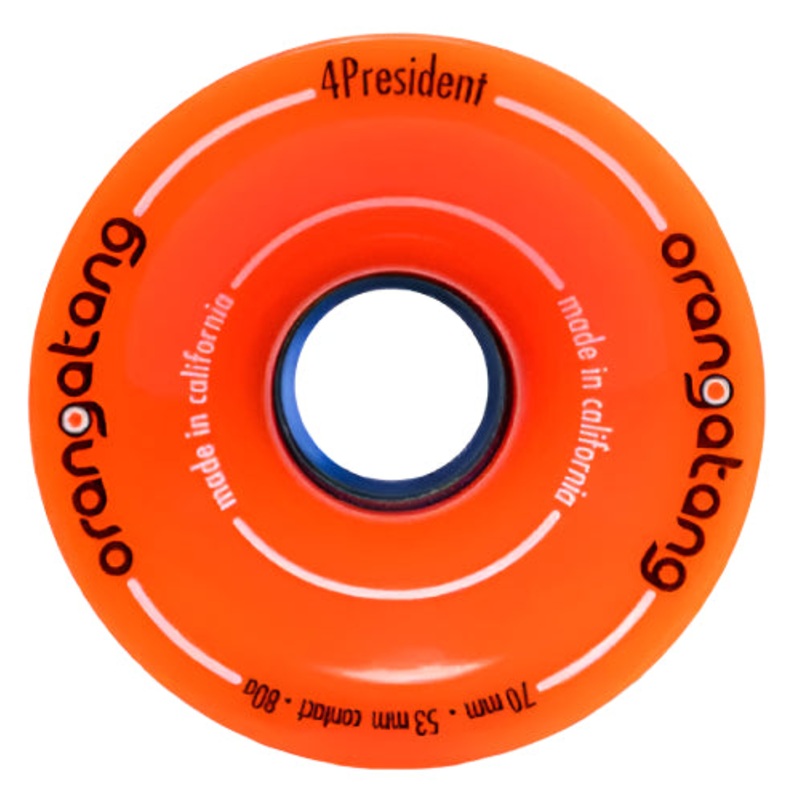 Orangatang 4President Wheels Orange 70MM 80A 70mm