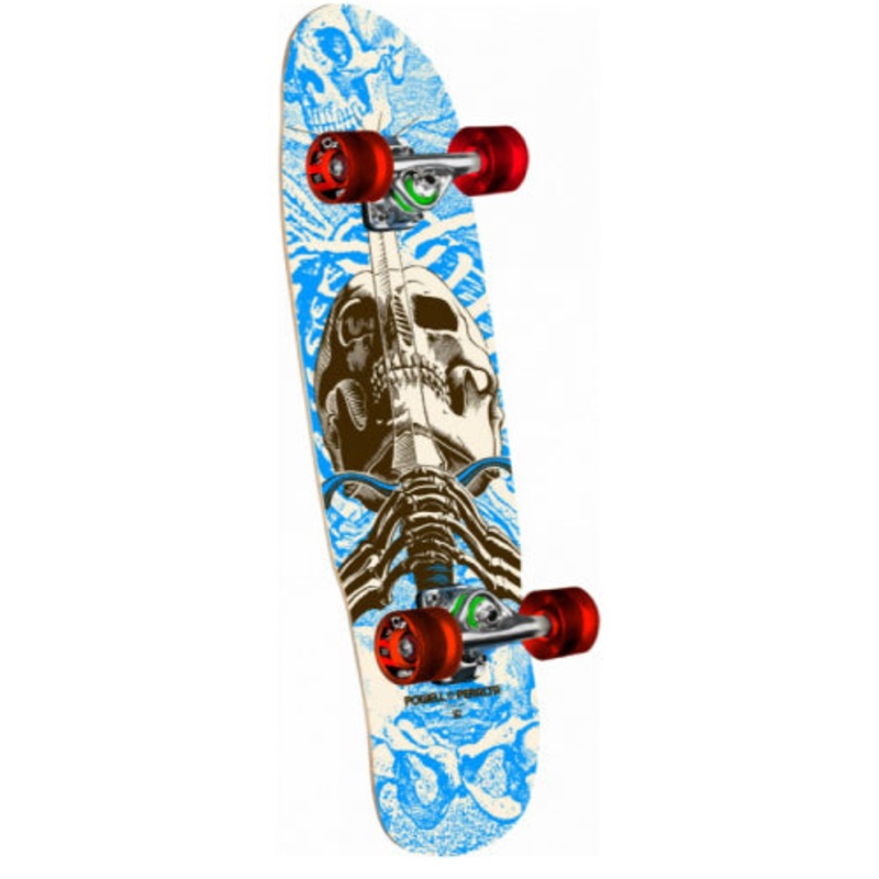 Powell Peralta Mini Skull & Sword Blue Cruiser Complete 30″ 30″