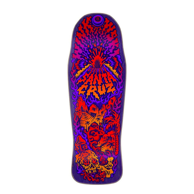 Santa Cruz 10.34″ Winkowski Volcano ShapedDeck   – Multi