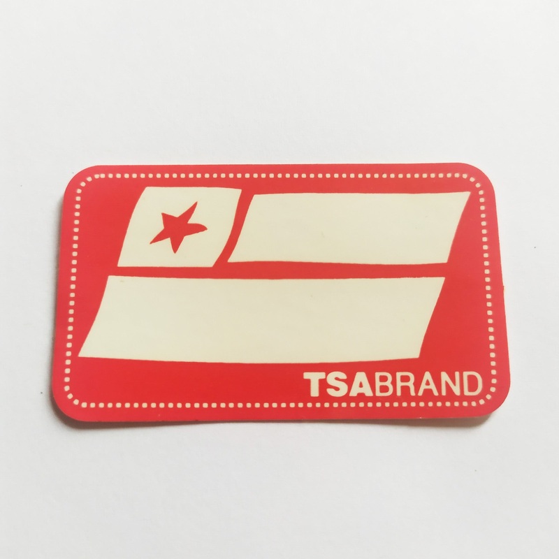 TSA Skateboard Sticker