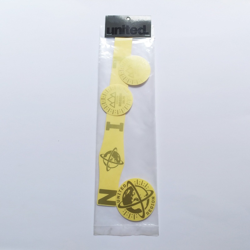 United Bike Co. Region BMX Frame Decal / Sticker Set