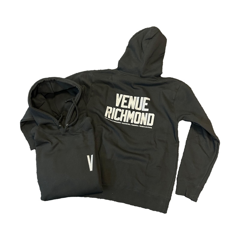 Venue “Venue Richmond” Heavyweight Hooded Sweatshirt Black S