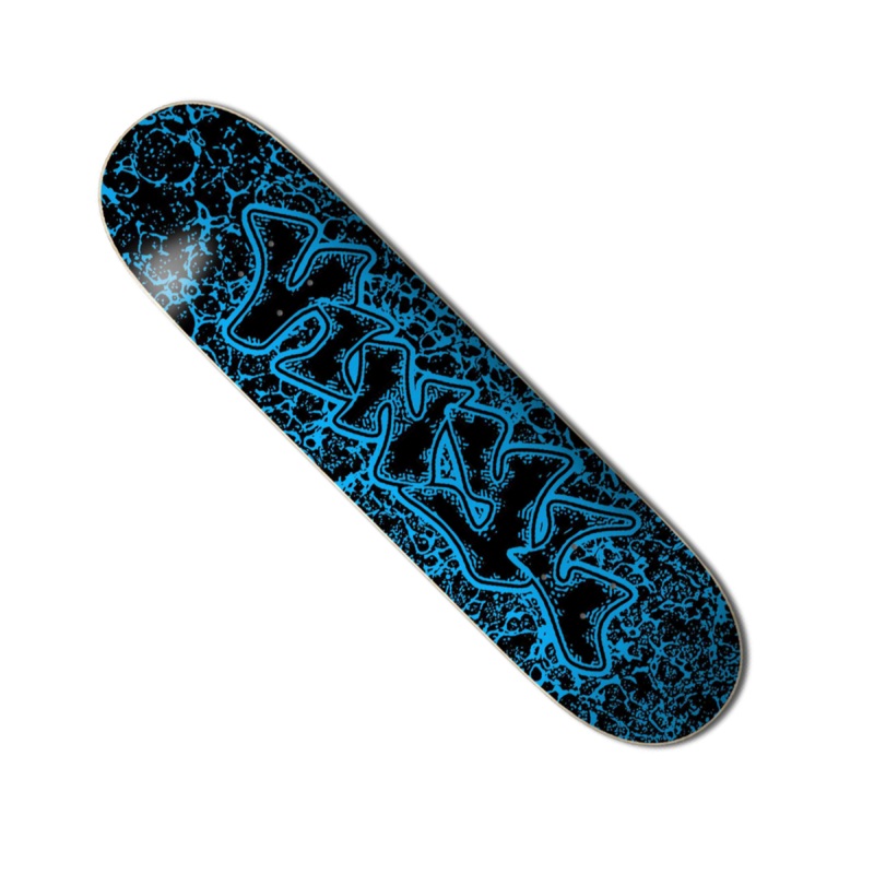 Vinyl “Blue Splat” Deck – 8.5