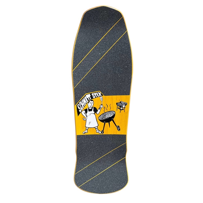 11″ Wide Black Custom Skateboard Grip job