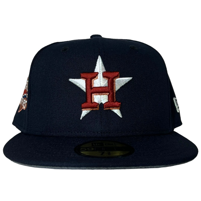 1776 Navy Bronze Houston Astros New Era Hat 5950 Day 7 5/8