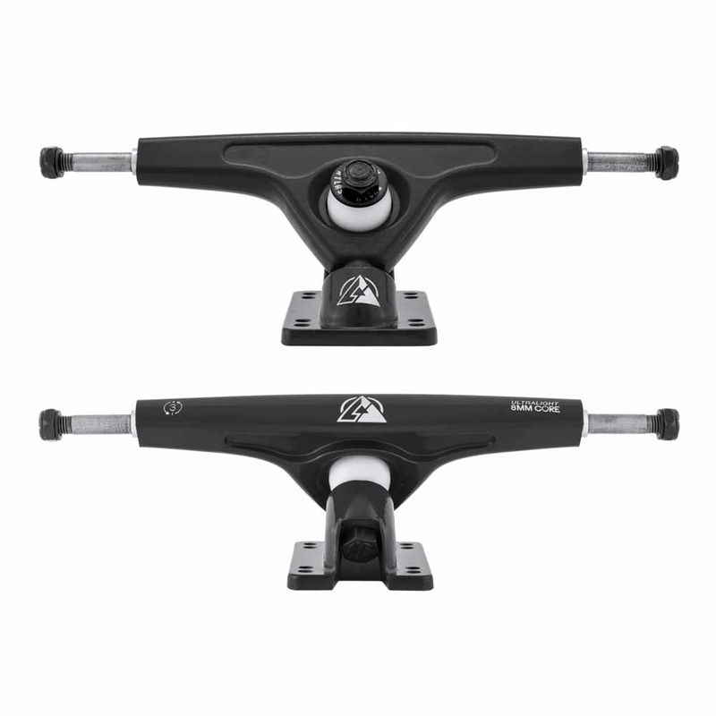 Atlas Trucks “Ultra Lite – 43 Degree” 10″ Trucks Black