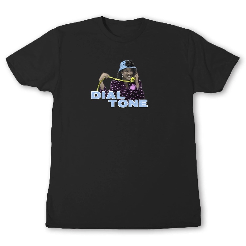 DIAL TONE WHEEL CO HILARY T SHIRT BLACK S