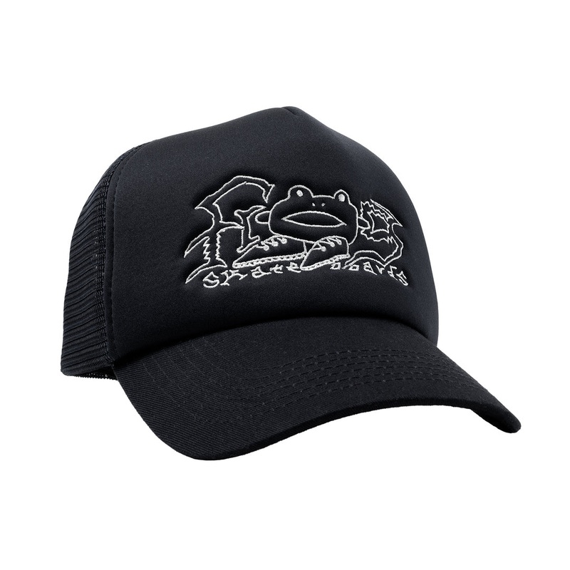Frog Big Shoes Trucker Hat (Black) OS