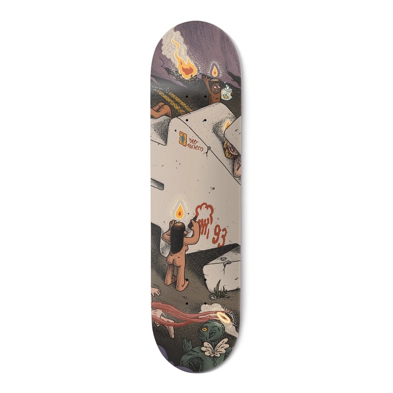 Girl – 8.5″ Monumental Tyler Pacheco Deck – Purple 8.5″