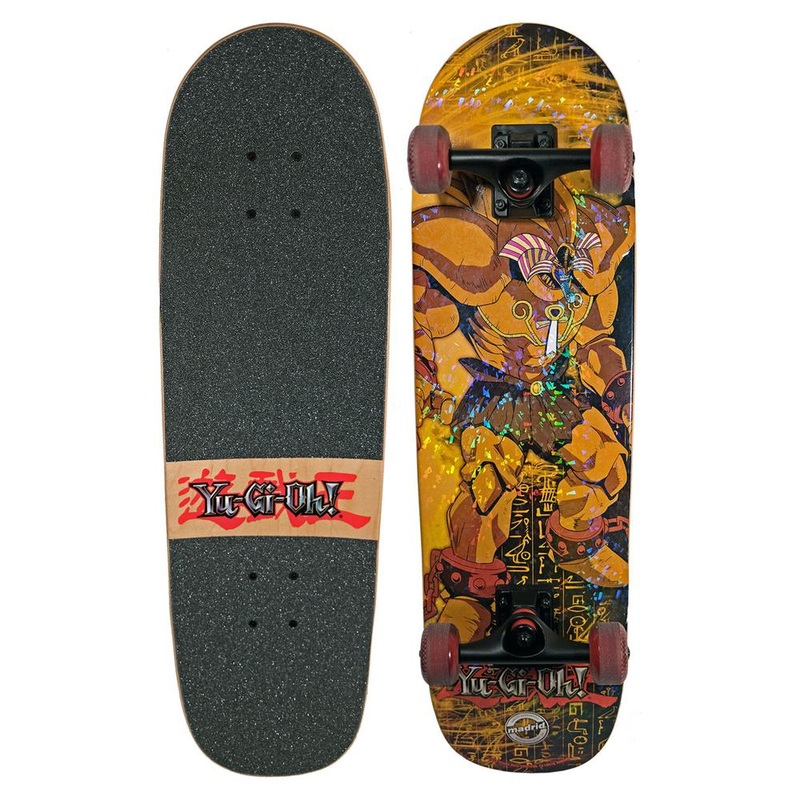 Madrid x Yu-Gi-Oh! Exodia The Forbidden Grub 29.5″ Cruiser Skateboard Grub 8.2″x 29.5″ / Complete