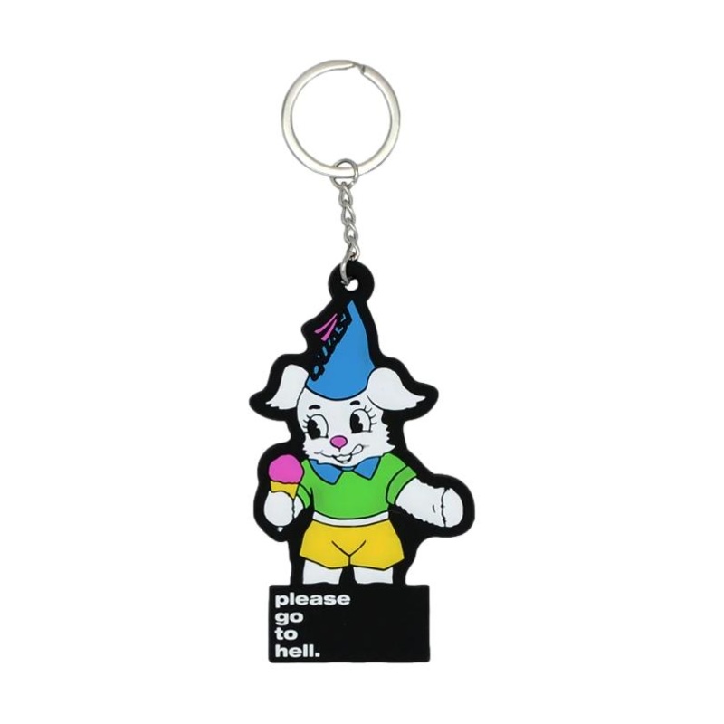 Quasi “Go To Hell” Keychain Black