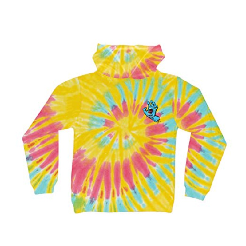 Santa Cruz Screaming Hand P/O Midweight Aurora Youth Hoodie Medium Youth Medium