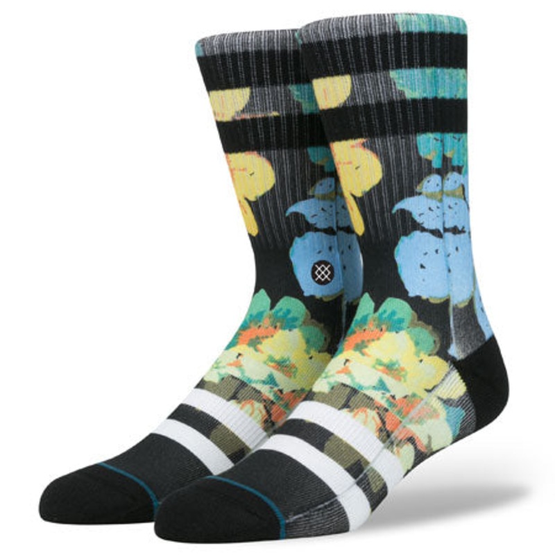 Stance Corsage Crew Socks Black Large