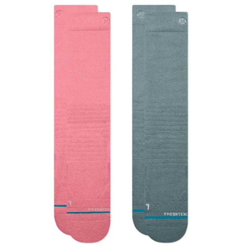 Stance Poly Snow OTC Socks – 2 Pack Small Mellowed/Dusty Roads