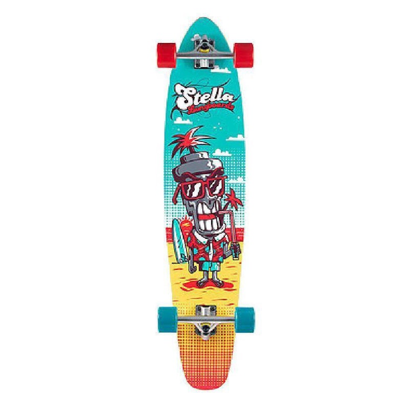 Stella 42″ Beach Head Kicktail Longboard Complete