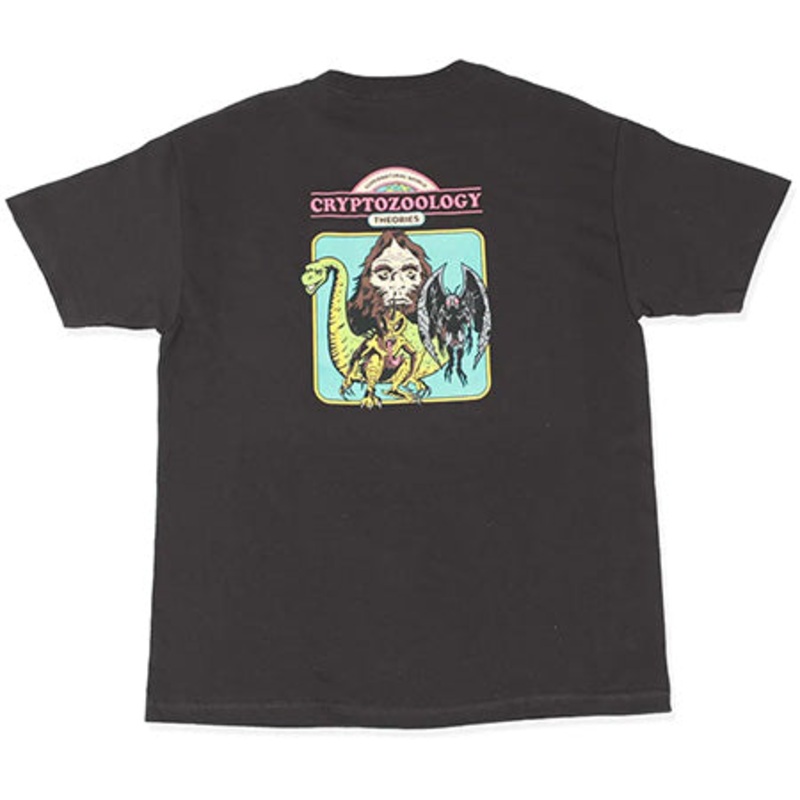 Theories Cryptozoologist T Shirt Black Large