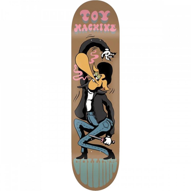 Toy Machine Collins Stevie Gee 8.25″ Skateboard Deck