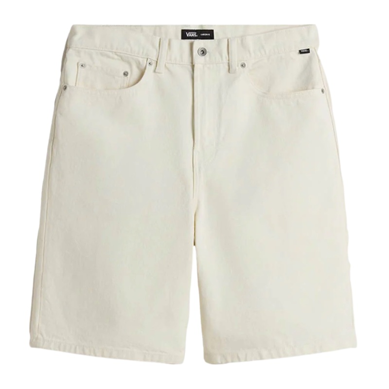 Vans Check-5 Baggy Denim Shorts Marshmallow 32