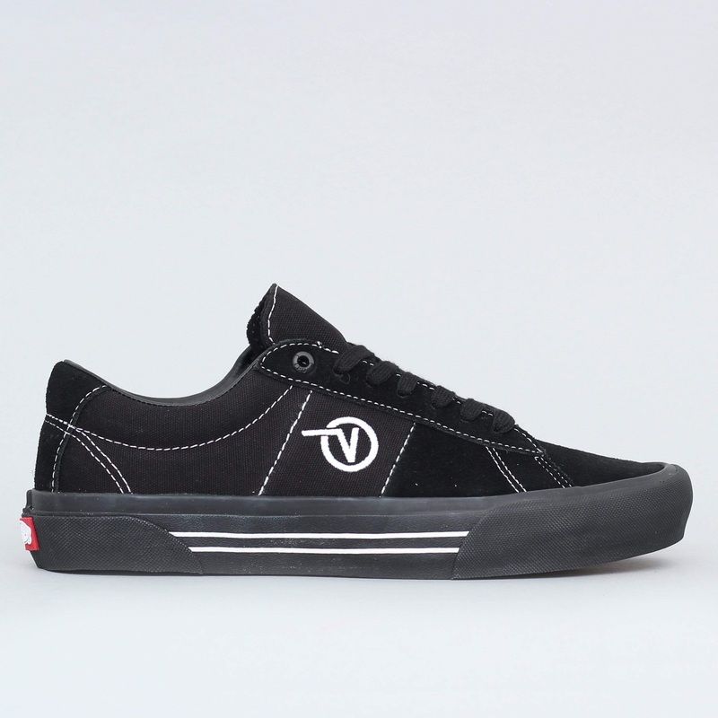Vans Saddle Sid Pro Shoes Black / Black / White UK7