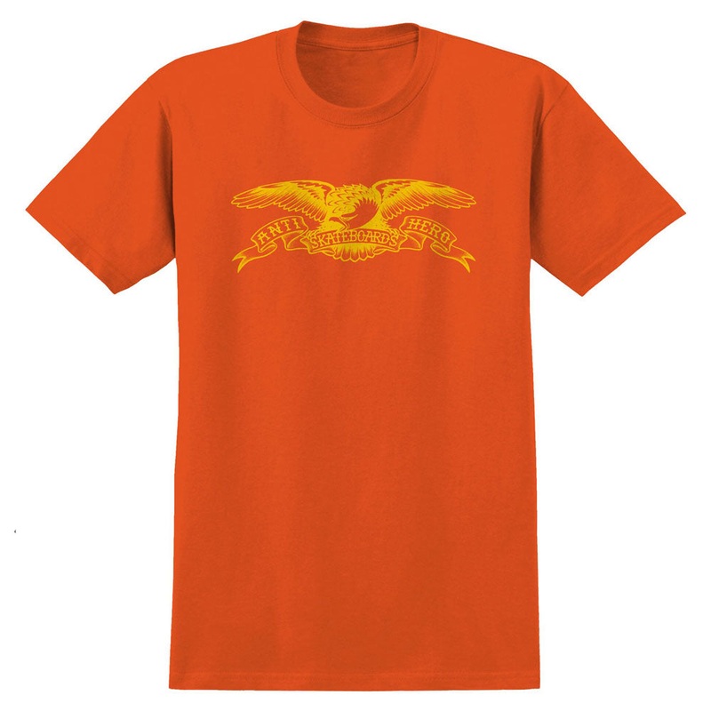 Basic Eagle Orange Anti Hero Tee MD
