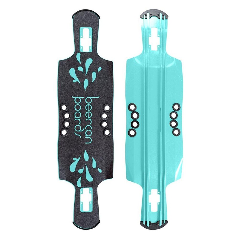 Beercan Sea Foam Green 40″ Kegger Drop Through Deck Deck