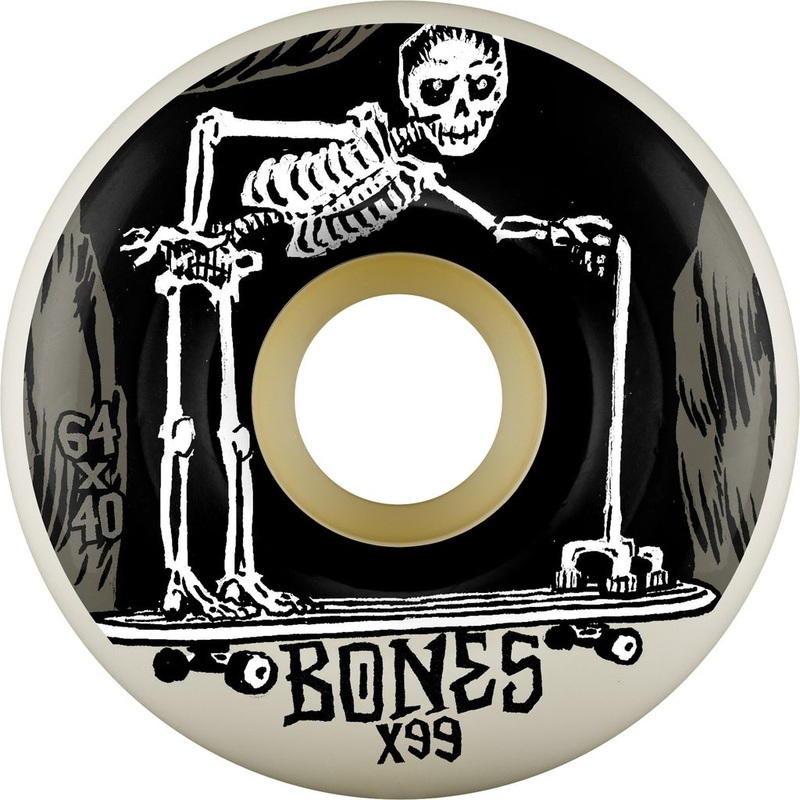 BONES X-FORMULA BETTER SKATE THAN NEVER 64MM 99A (Set of 4) 64mm