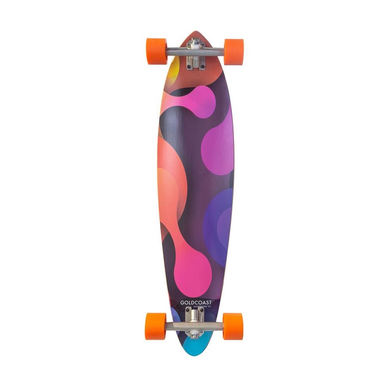 Goldcoast Lava Lamp 37.75″ Pintail Longboard Complete