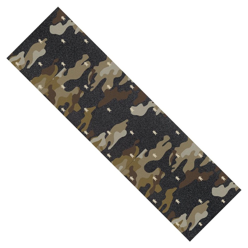 Grizzly Mini Bear Camo Cut Out Tan Griptape Tan 9×33