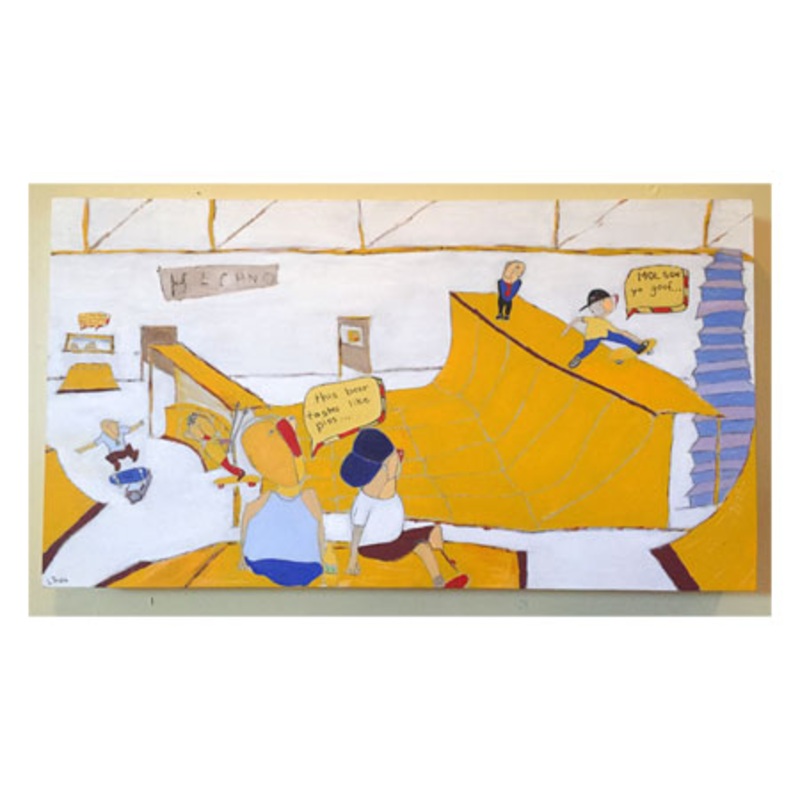 Justin Bokma Beer Piss (Oil & Acrylic on Wood) N/A N/A